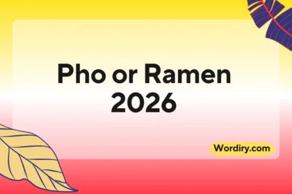 Pho or Ramen