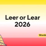 Leer or Lear