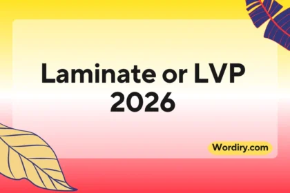 Laminate or LVP
