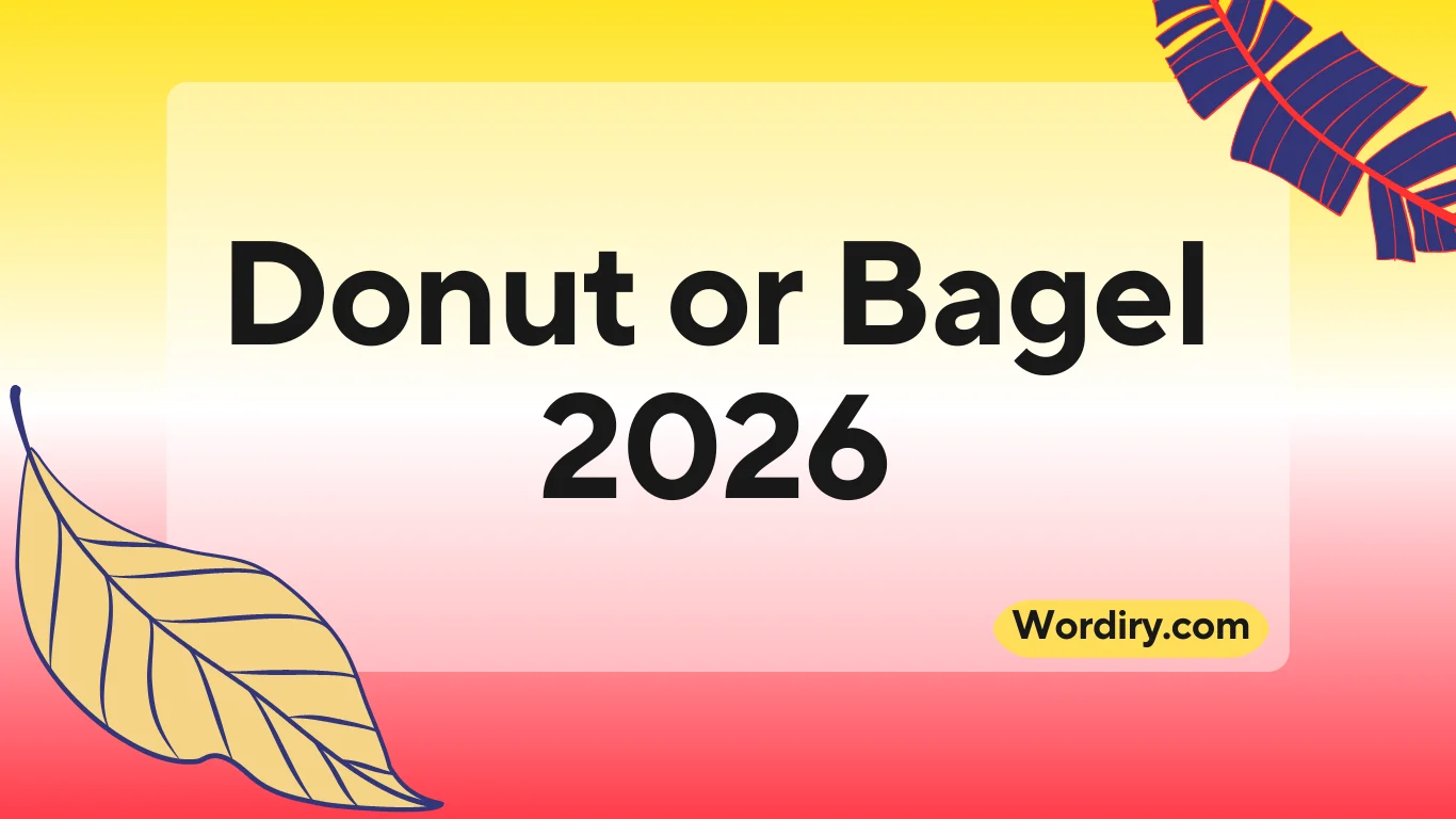 Donut or Bagel