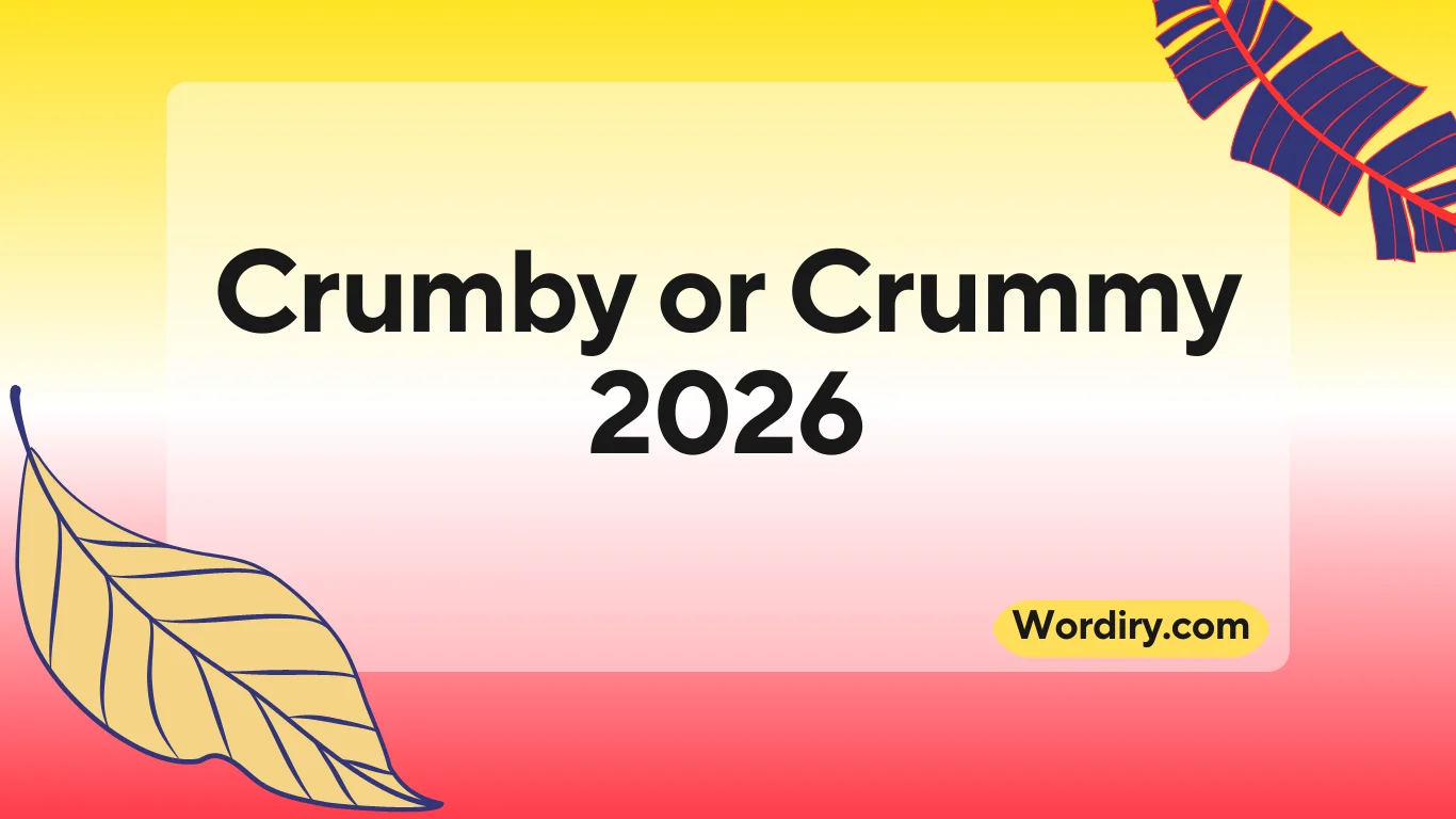 Crumby or Crummy