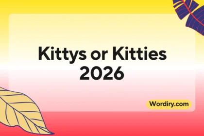 Kittys or Kitties