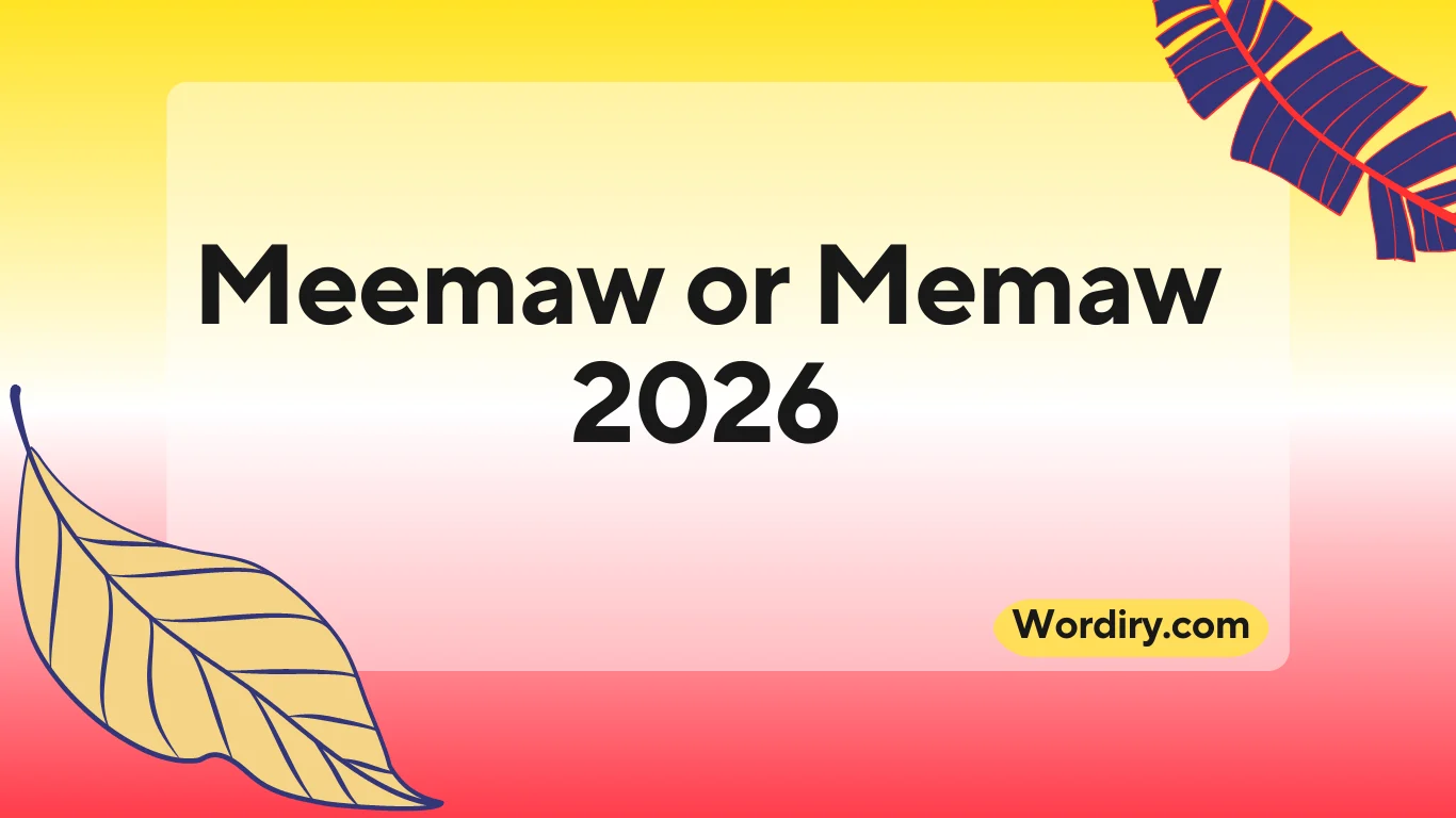 Meemaw or Memaw