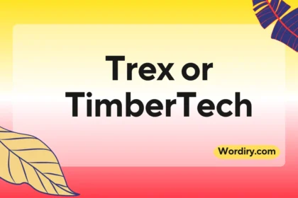 Trex or TimberTech
