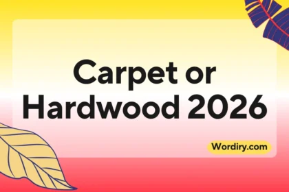 Carpet or Hardwood