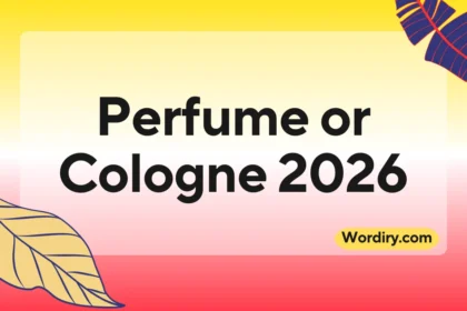 Perfume or Cologne