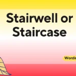 Stairwell or Staircase